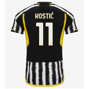 Juventus Filip Kostic #11 Domaci Dres 2023-24 Kratak Rukavima